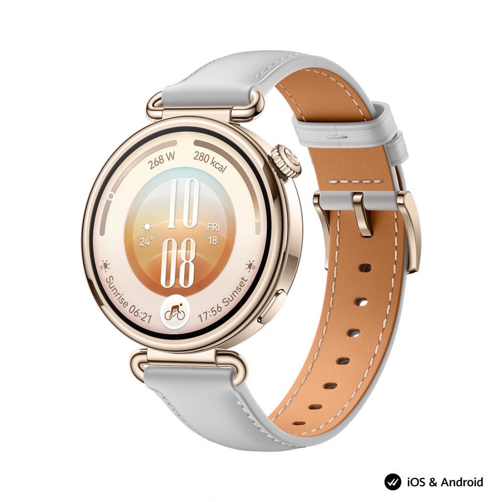 Смарт часовник Huawei Watch GT 7  Konsu-B39L Grey Composite Leather